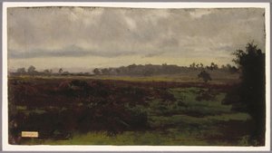 Pantanos, mediados de 1850 de Auguste Francois Bonheur