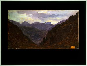 Dos paisajes de Auguste Francois Bonheur