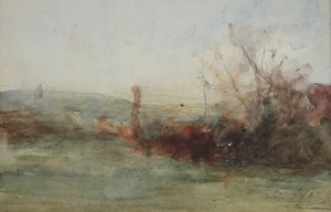 Paisaje, c.1853-65 de Auguste Francois Ravier