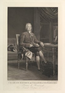 Retrato de Charles Maurice de Talleyrand-Périgord