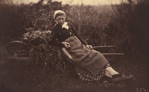 Campesino, c. 1870 de Auguste Giraudon