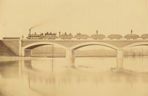 Línea de Villenueve-Saint-Georges a Montargis, Viaducto sobre el Loing (cerca de Montargis) de Auguste Hippolyte Collard