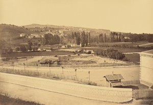 Lozanne, Vista desde el puente del ferrocarril de Auguste Hippolyte Collard