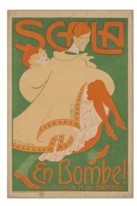 Scala. En bomba, obra de J. Sardou. de Auguste Jean Baptiste Roubille