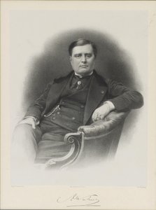 Retrato de Alexandre Florian Joseph, Conde Colonna-Walewski 1810-1868