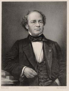 Retrato del compositor Jacques Fromental Halévy 1799-1862 de Auguste Lemoine