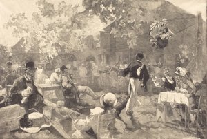 Au coq des bruyeres, 1888 de Auguste Lepere