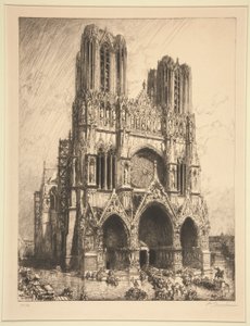 Catedral de Reims de Auguste Lepere