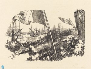 Página de dedicación, publicada en 1900 de Auguste Lepere