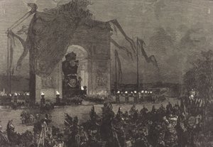 Funerales de Victor Hugo. La Velada de Auguste Lepere