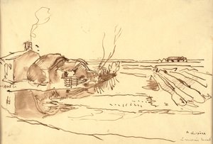 Paisaje de Auguste Lepere