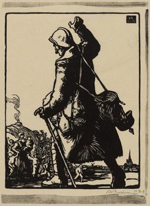 Le Permissionaire de Auguste Lepere