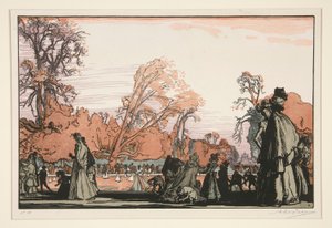 Le bassin des Tuileries (El estanque de las Tullerías)