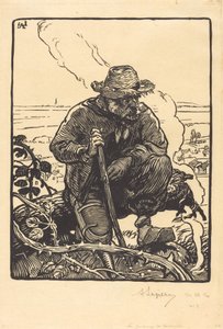 El mendigo de las campañas de Auguste Lepere