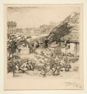 El Nido (Saint-Jean-de-Monts) (Refugio [Saint-Jean-de-Monts]) de Auguste Lepere