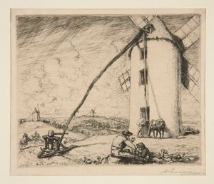Molino de viento de Chapelles (Vendée)