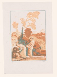 La música y la poesía ayudan al artista
La Música y la Poesía al servicio de los Artistas de Auguste Lepere