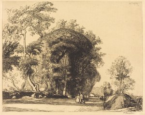 Camino de St.-Gilles, St.-Jean-de-Monts de Auguste Lepere