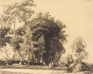 Camino de St.-Gilles, St.-Jean-de-Monts, 1911 de Auguste Lepere