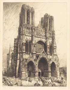 Catedral de Reims de Auguste Lepere