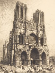 Catedral de Reims de Auguste Lepere