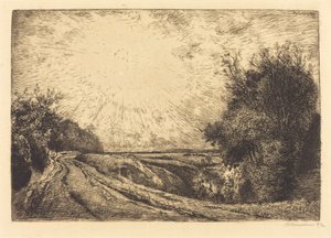Ruta de La Houssoye, Crevecoeur-le-Grand de Auguste Lepere