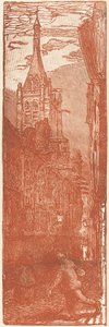 Saint-Severin, publicado en 1901 de Auguste Lepere
