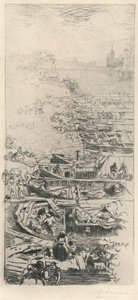 El Mercado de Manzanas de Auguste Louis Lepère