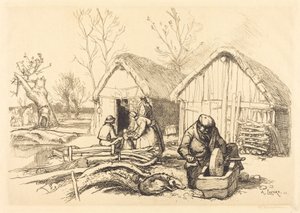 La Casa del Leñador, Vendee de Auguste Lepere