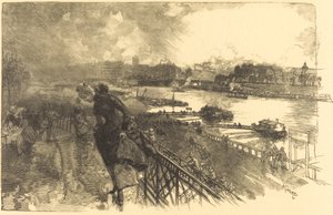 El Sena cerca del puente de Austerlitz, 1888