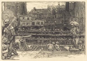 Descarga, Canal St. Martin de Auguste Lepere