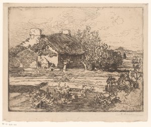 Granja de Auguste Lepère (signed by artist)