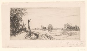 Vista del río Amstel
Río Amstel (título en el objeto) de Auguste Lepère (signed by artist)