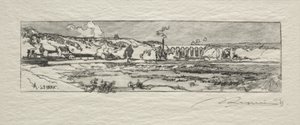 Estanque de Issy les Moulineaux de Auguste Louis Lepère