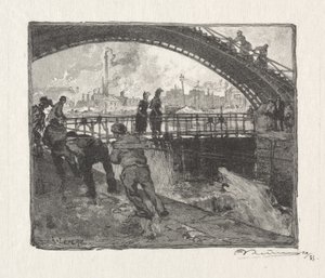La Esclusa del Canal St. Martin
