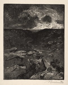 El valle de Franchard de Auguste Louis Lepère