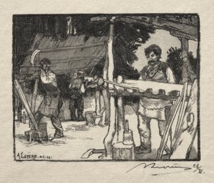 El Fabricante de Listones de Auguste Louis Lepère