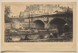 Le Pont Neuf de Auguste Louis Lepère