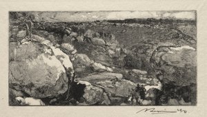El circo del Largo Roca de Auguste Louis Lepère