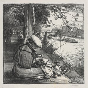 La Isla de Grenelle de Auguste Louis Lepère