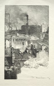 Barrio de los Gobelinos de Auguste Louis Lepère
