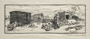 La cochera de Auguste Louis Lepère
