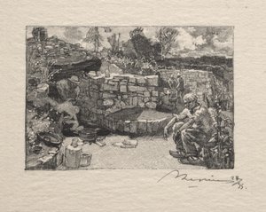 Una logia de cantero de Auguste Louis Lepère