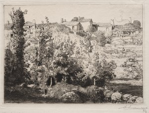 Pueblo de Meule de Auguste Louis Lepère
