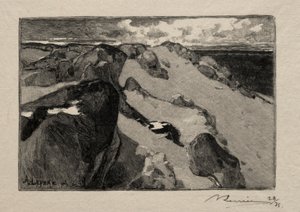 Arbonne, el Gros-Sablon de Auguste Louis Lepère