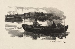 A orillas del Sena de Auguste Louis Lepère