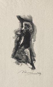 En el desfiladero de Sept-Cavernes de Auguste Louis Lepère