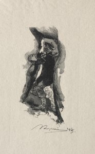 Au defile de Sept-Cavernes de Auguste Louis Lepère