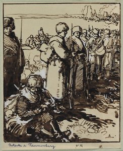 Bataille de Tannenberg de Auguste Louis Lepère