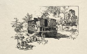 Barco vivienda de Auguste Louis Lepère